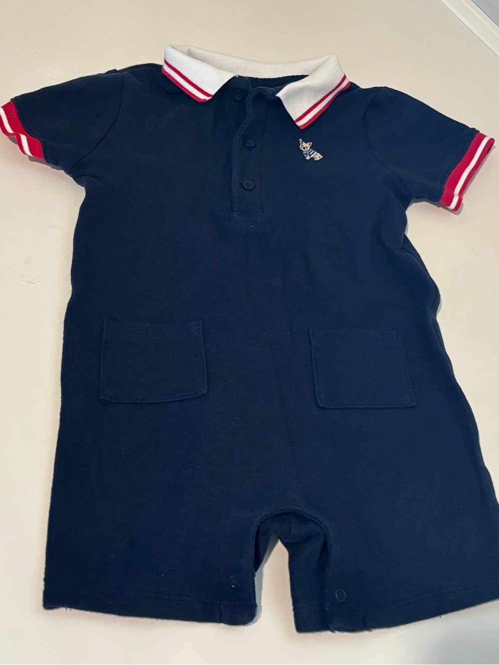 Janie and Jack frenchie romper